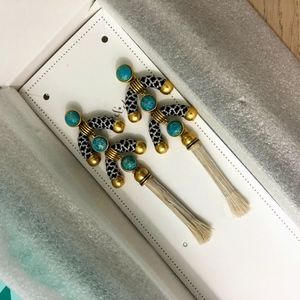 Stella & Dot Rosalind Chandelier 3-way earrings